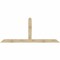 Ekena Millwork Portland Rough Sawn Timber Gable Bracket, Douglas Fir, 108"W x 45"H x 2"D x 6"F, 10/12 Pitch GBW108X45X0206POR00RDF - alternate 1